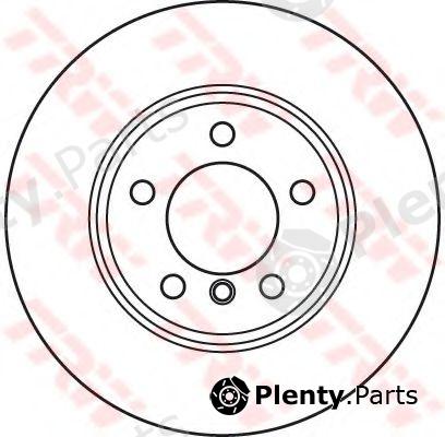  TRW part DF6119S Brake Disc
