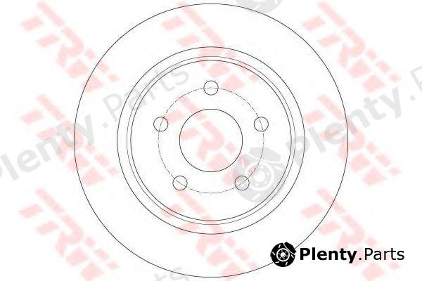  TRW part DF6150 Brake Disc