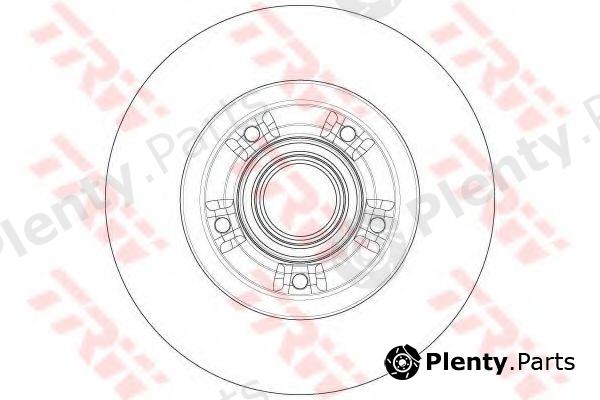  TRW part DF6203BS Brake Disc