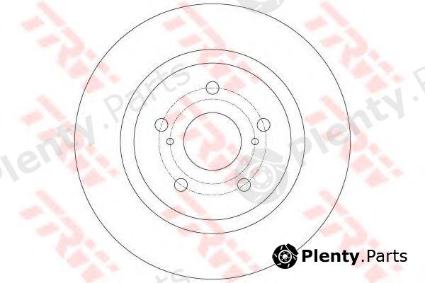  TRW part DF6324 Brake Disc