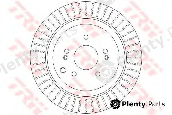 TRW part DF6330 Brake Disc
