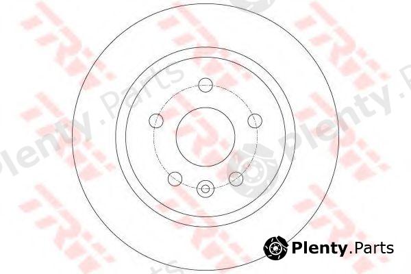  TRW part DF6340 Brake Disc