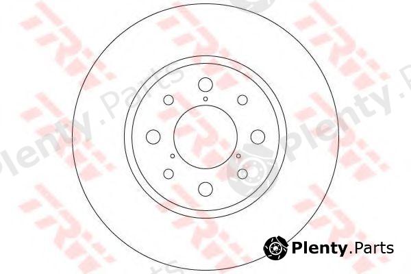  TRW part DF6347 Brake Disc