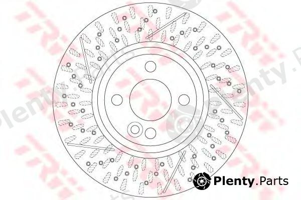  TRW part DF6422 Brake Disc