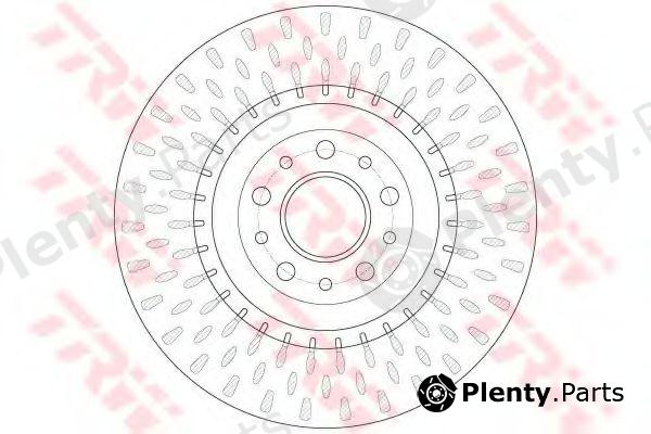  TRW part DF6424 Brake Disc