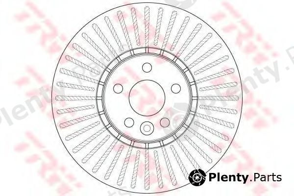  TRW part DF6472S Brake Disc