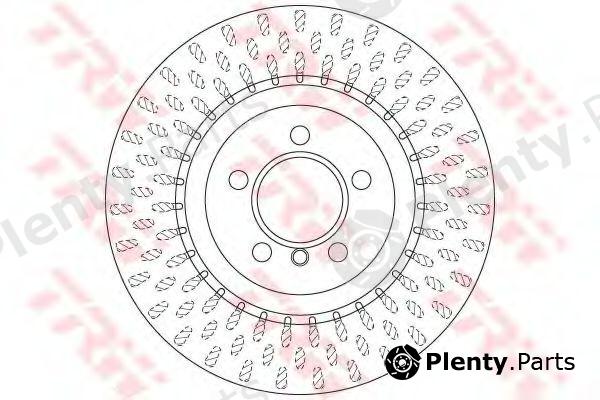  TRW part DF6506S Brake Disc