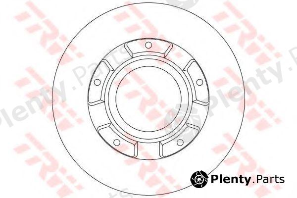  TRW part DF6510S Brake Disc