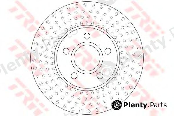  TRW part DF6536 Brake Disc