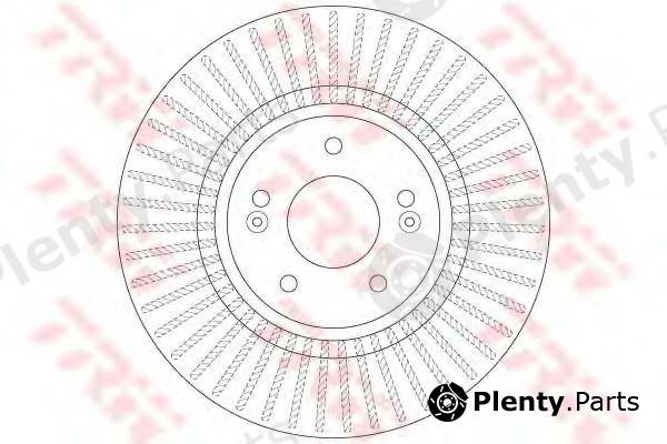  TRW part DF7973 Brake Disc
