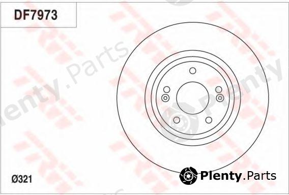  TRW part DF7973 Brake Disc