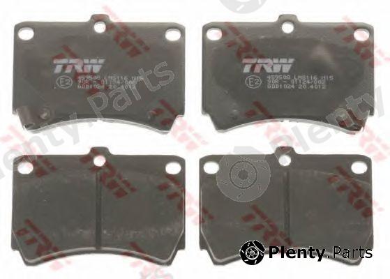  TRW part GDB1024 Brake Pad Set, disc brake