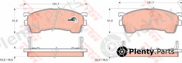  TRW part GDB1139 Brake Pad Set, disc brake