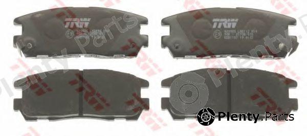  TRW part GDB1187 Brake Pad Set, disc brake
