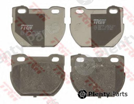  TRW part GDB1209 Brake Pad Set, disc brake