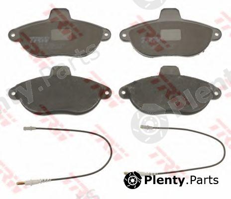  TRW part GDB1216 Brake Pad Set, disc brake