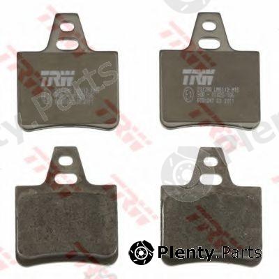  TRW part GDB1247 Brake Pad Set, disc brake