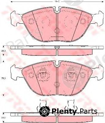  TRW part GDB1285 Brake Pad Set, disc brake
