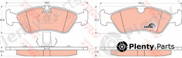  TRW part GDB1300 Brake Pad Set, disc brake