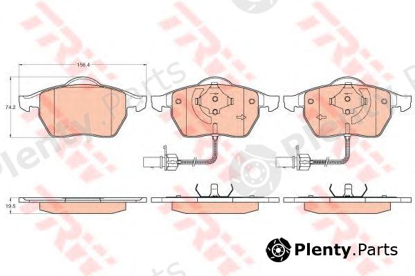  TRW part GDB1307 Brake Pad Set, disc brake