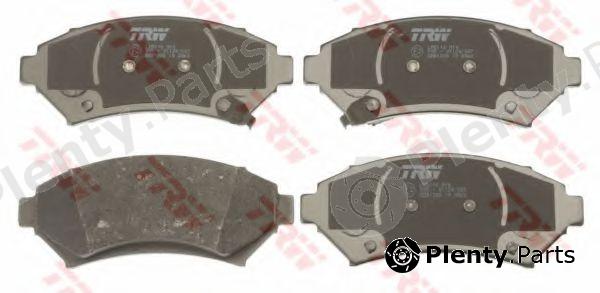  TRW part GDB1308 Brake Pad Set, disc brake