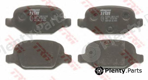  TRW part GDB1384 Brake Pad Set, disc brake