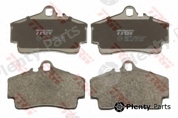  TRW part GDB1395 Brake Pad Set, disc brake