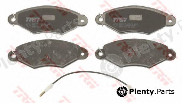  TRW part GDB1402 Brake Pad Set, disc brake