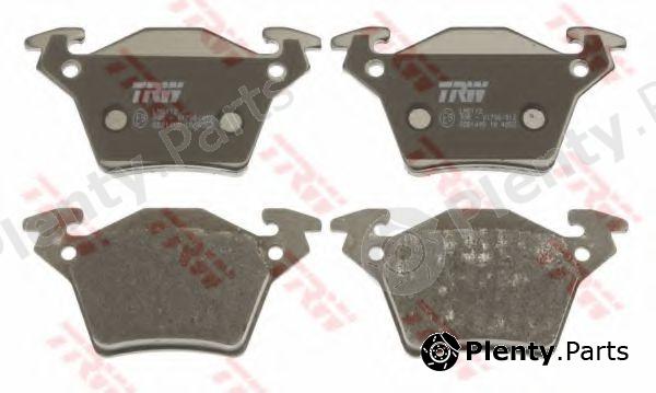  TRW part GDB1408 Brake Pad Set, disc brake