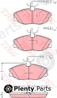  TRW part GDB1423 Brake Pad Set, disc brake