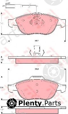  TRW part GDB1444 Brake Pad Set, disc brake