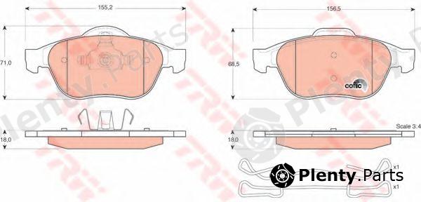  TRW part GDB1468 Brake Pad Set, disc brake