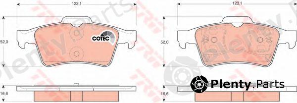  TRW part GDB1469 Brake Pad Set, disc brake