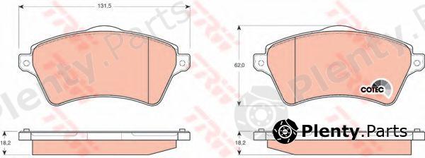  TRW part GDB1473 Brake Pad Set, disc brake