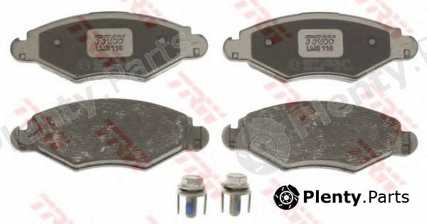  TRW part GDB1500 Brake Pad Set, disc brake