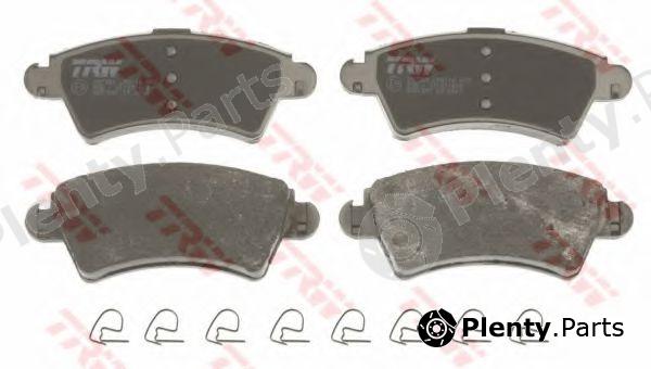 TRW part GDB1501 Brake Pad Set, disc brake
