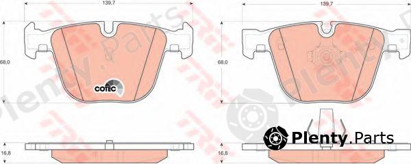  TRW part GDB1502 Brake Pad Set, disc brake