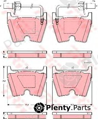  TRW part GDB1507 Brake Pad Set, disc brake