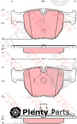  TRW part GDB1526 Brake Pad Set, disc brake
