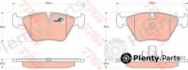  TRW part GDB1531 Brake Pad Set, disc brake