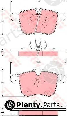  TRW part GDB1567 Brake Pad Set, disc brake