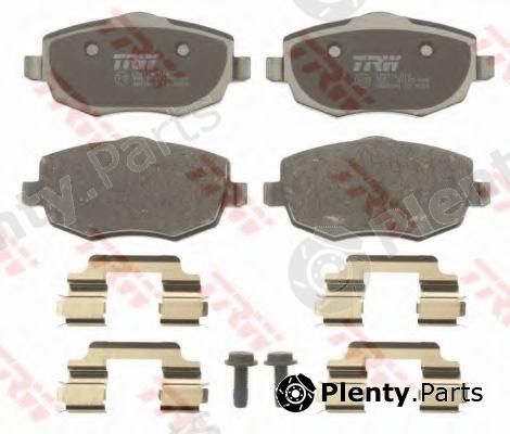  TRW part GDB1593 Brake Pad Set, disc brake