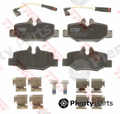 TRW part GDB1601 Brake Pad Set, disc brake
