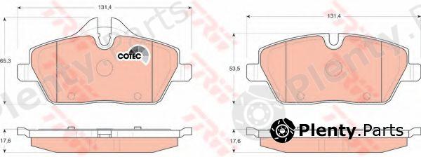  TRW part GDB1611 Brake Pad Set, disc brake