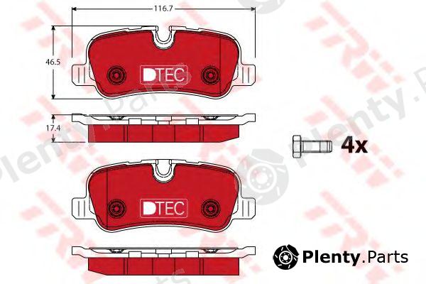  TRW part GDB1632DTE Brake Pad Set, disc brake