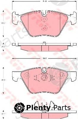  TRW part GDB1662 Brake Pad Set, disc brake