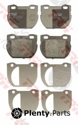  TRW part GDB1666 Brake Pad Set, disc brake