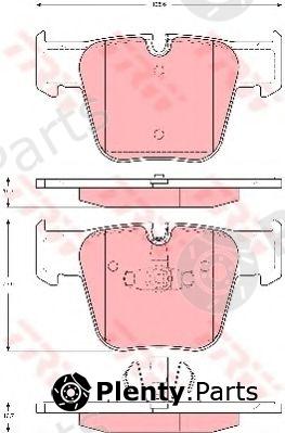  TRW part GDB1674 Brake Pad Set, disc brake