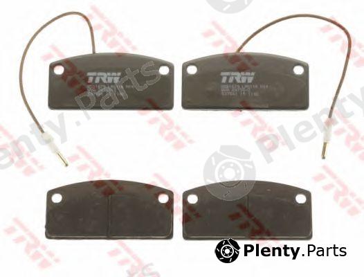  TRW part GDB1679 Brake Pad Set, disc brake