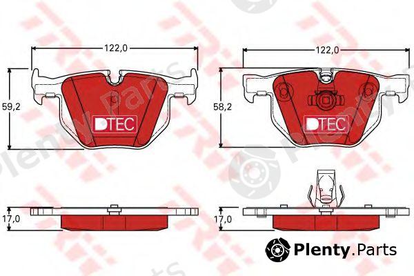  TRW part GDB1727DTE Brake Pad Set, disc brake